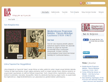 Tablet Screenshot of librakitap.com.tr